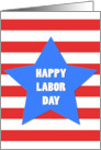 Happy Labor Day Big Star card