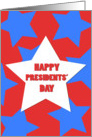Happy Presidents’ Day Big Stars card