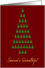 Season’s Greetings Christmas Trees card