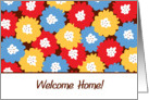 Welcome Home Flowers card