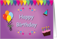 Happy Birthday Kids card