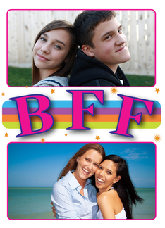 BFF Colorful Photo...