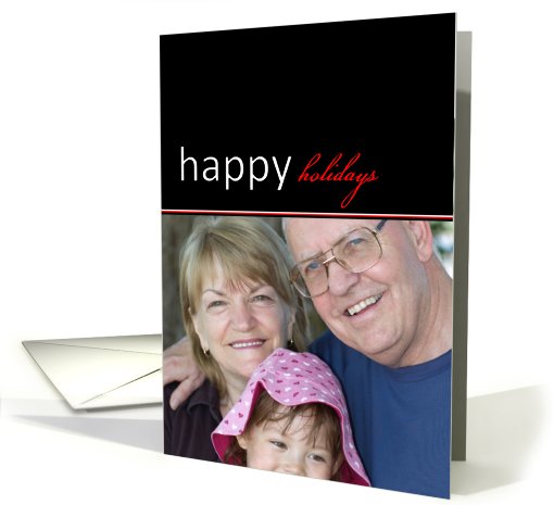 Happy Holidays Photo card (856729)