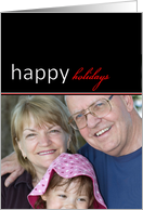 Happy Holidays Photo Card