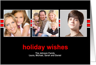 Holiday Wishes Photo Card
