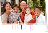 Unity Photo Card