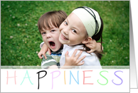 Happiness Photo Card