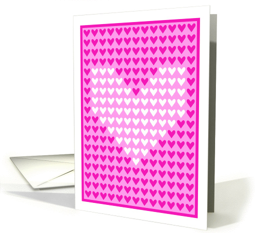 Happy Valentine's Day Hearts card (861693)