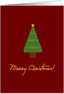 Merry Christmas Trees card