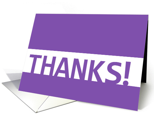 Thanks! Purple card (865479)