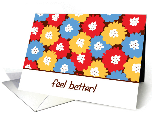 Feel Better Flowers card (879408)
