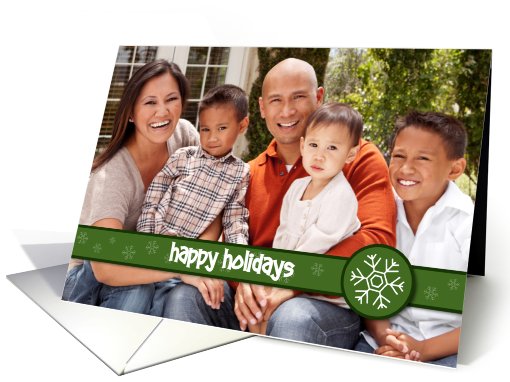 Happy Holidays Photo card (881318)