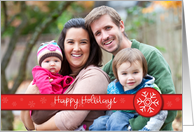 Happy Holidays Photo Card