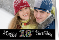 Happy 18th Birthday Photo Card