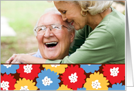 Get Well Soon Flowers Photo Card