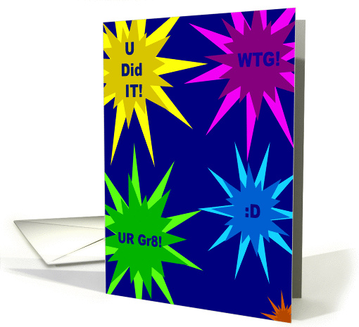 congratulations, texting, funny card (987813)