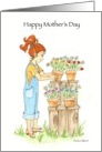 Mother’s Day Flowers in Pots card