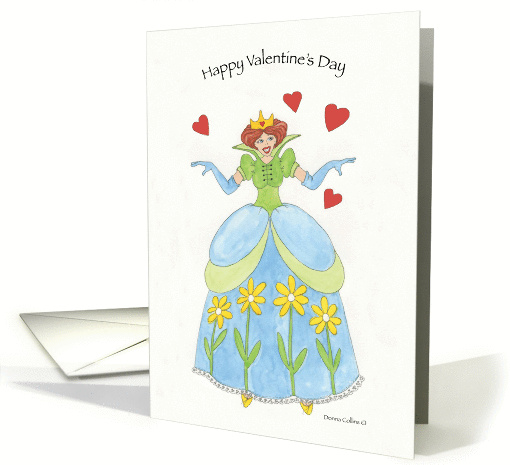 Valentine's Day Princess card (1015703)