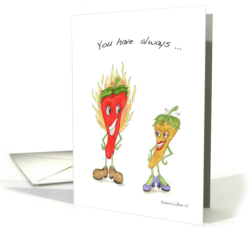Spice up my Life Hot peppers card (1192856)