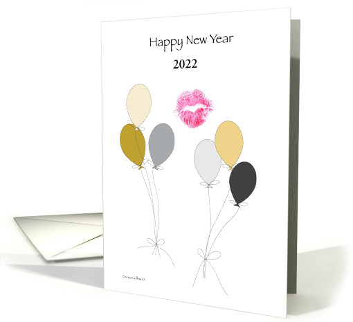 Happy New year Kiss card (1338364)