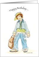 Happy Birthday super teenager card