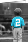 Happy Birthday for Baseball Boy Slugger card