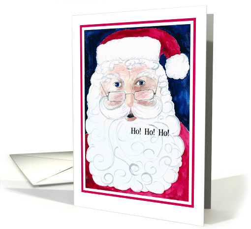 Celebrate Christmas with a Santa Claus Ho! Ho! Ho! card (1161952)