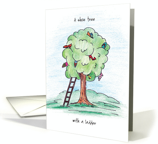 A Shoe Tree for your Birthday card (838434)