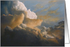 Cloud Study, painting by Adam Thomas card
