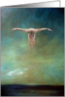 Icarus, a male figurative painting by Adam Thomas card