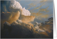 Cloud Study, painting by Adam Thomas card