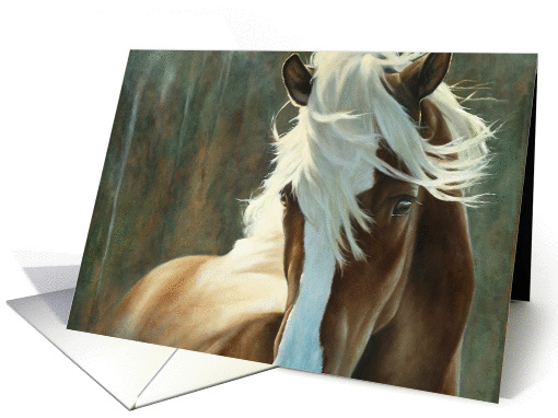 Sundance Horse Painting card (911419)