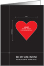 Red Heart Valentine Card