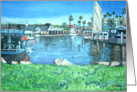 Oceanside Harbor Card