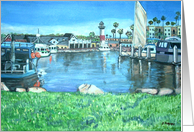 Oceanside Harbor Card