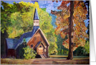 Yosemite Chapel Card