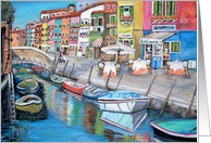 Burano, Italy Card