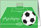 Svenska fotboll fodelsdagen, Swedish Soccer Birthday card