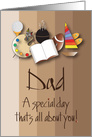 Father’s Day to Dad from Son, Special Day All About You, with Sports card