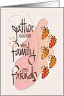 Hand Lettered Canadian Thanksgiving, with Fall Leaves & Wishes card