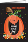 Halloween Great Granddaughter Hooray Candy Day Jack O’ Lantern card