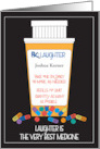 Pharmacy Technician Day Laughter Best Medicine Custom Prescription card