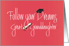 Graduation Congratulations for Great Granddaughter, with Diploma card