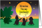 Welcome Home from Camp, Granddaughter with Sunset Campfire card