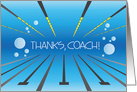 Thank you to Swim Coach, Swim Lanes and Bubbles card