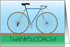 Thank you to Bicycle Coach for Training Assistance card