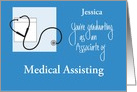 Congratulations Associate Custom Medical Degree & Custom Name card