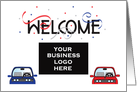 Welcome for Employee Automotive Business with Custom Logo card