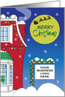 Christmas from Realtor, Christmas Home with Custom Realtor Sign card