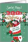 Santa’s Magic Christmas Great Great Granddaughter, Toys in Stocking card